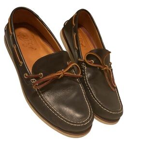 Sperry Gold Cup Handcrafted in Maine 1-Eye Camp Moccasin Boat Shoe Men’s Sz 12